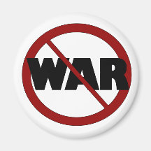 Anti War Refrigerator Magnet
