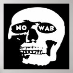 Anti-War Skull posters