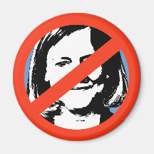 ANTI-WHITMAN REFRIGERATOR MAGNET