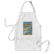Antibes Vintage Travel Poster Apron