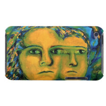 Anticipation - Gold and Emerald Goddess iPod Touch Case