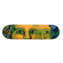 Anticipation - or et déesse d'émeraude skateboards