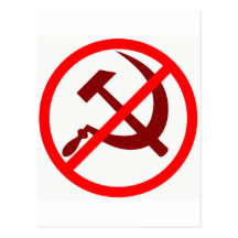 anticommunist postcard