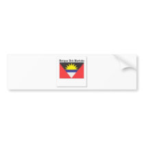 Antigua and Barbuda Coat of Arms T-shirt And Etc Bumper Stickers