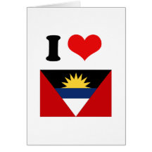 Antigua and Barbuda Greeting Card