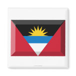 Antigua & Barbuda Flag Jewel Magnets