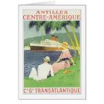 Antilles Centre-Amerique Greeting Card