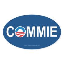 Antiobama Commie stickers