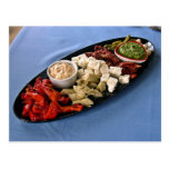 Antipasto served in a bowl post cards
