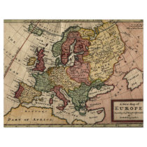 Antiquarian 1721 Map of Europe by Herman Moll