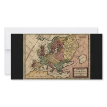 Antiquarian 1721 Map of Europe by Herman Moll