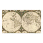 Antique 1660 World Map by Frederick de Wit