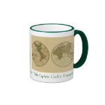 Antique 1786 World Map by William Faden Coffee Mug