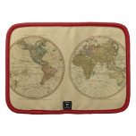 Antique 1786 World Map by William Faden Folio Planners
