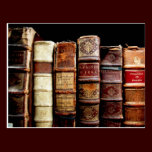 Antique 18th Century Design Leather Binding books postcards