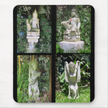 Antique Asian Godesses Mousepads