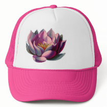 Antique Botanicals Pink Water Lily Lotus Hat