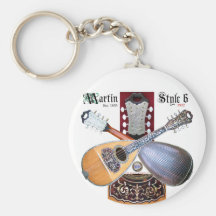 Antique Bowlback Mandolin Keychains
