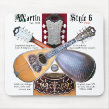 Antique Bowlback Mandolin Mouse Pad