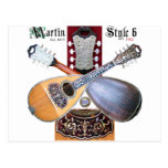 Antique Bowlback Mandolin Post Cards