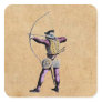 Antique British Costume 15th Century Bowman Stickers