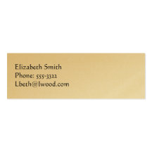 Antique Business Card 2 Sides