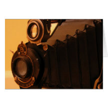 Antique Camera Card