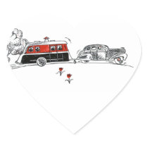 Antique Camper and Car