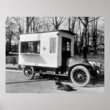 Antique Canteen Truck, 1910s Poster