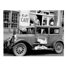 Antique Car, 1930s Postcards