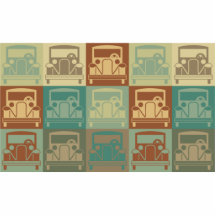 Antique Car Pop Art Photo Sculpture
