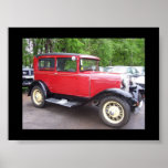 Antique car posters