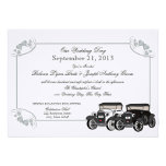 Antique Car Wedding invitations