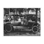 Antique Car Wreck: 1922 Postcards