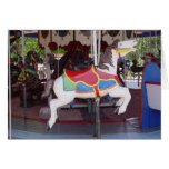 Antique Carousel Horse Greeting Cards