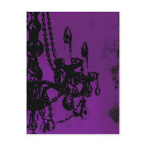 Antique Chandelier ~ Postcard / Invitations