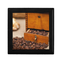 Antique Coffee Bin/Grinder Gift Boxes