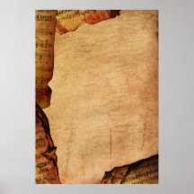 Antique Composition Poster