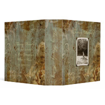Antique Custom Photo Family History (2") Vinyl Binder