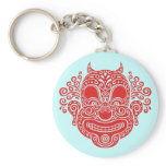 Antique Devil Clown Keychain