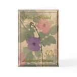 Antique Dusty Rose 50th Anniversary