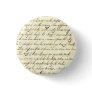 Antique Ephemera Cursive Calligraphy Script Sample Pinback Button