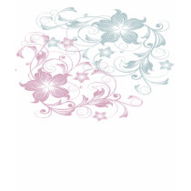 antique fancy swirls t shirts