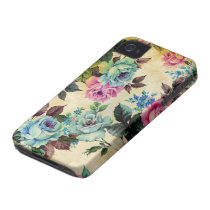 Antique Floral Case-Mate iPhone 4 casemate cases
