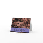 Antique Floral Thank You Card