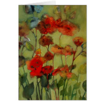 Antique Flowers II • Michelle Abrams - card