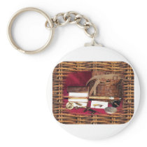 Antique Fly Fishing Equipment Key Chains