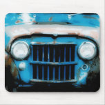 Antique Front Grille and Headlights Mousepad