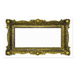Antique Gold Picture Frame Business Cards