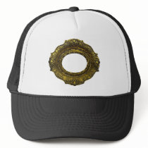 Antique Gold Picture Frame Hats